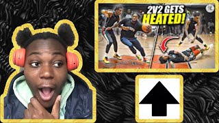 THE BEST CHANNEL ON YOUTUBE REACTING TO (This 2v2 Game Got Disrespectful and Physical...