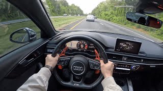 2018 Audi S4 3.0T  POV Test Drive | 060
