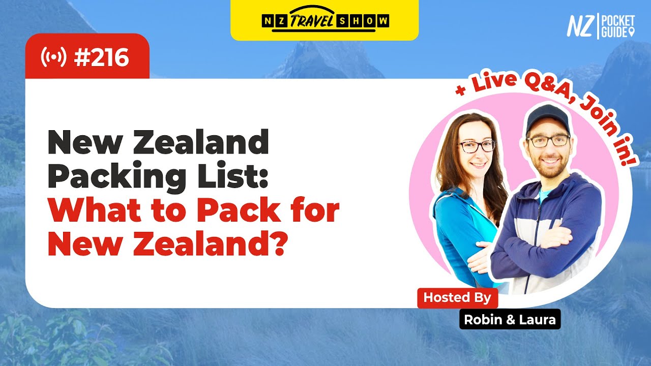 💬 NZ Travel Show - New Zealand Packing List: What to Pack for New ...