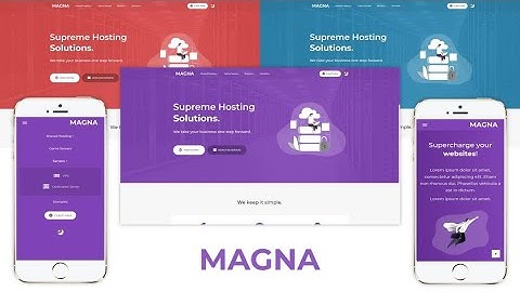Magna - Supreme Blesta Hosting Theme