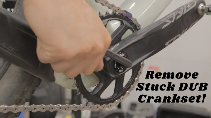 HOW TO: Stuck / Frozen SRAM DUB (SX / NX / GX / X01 / XX1) Crankset Removal // Tips & Tricks