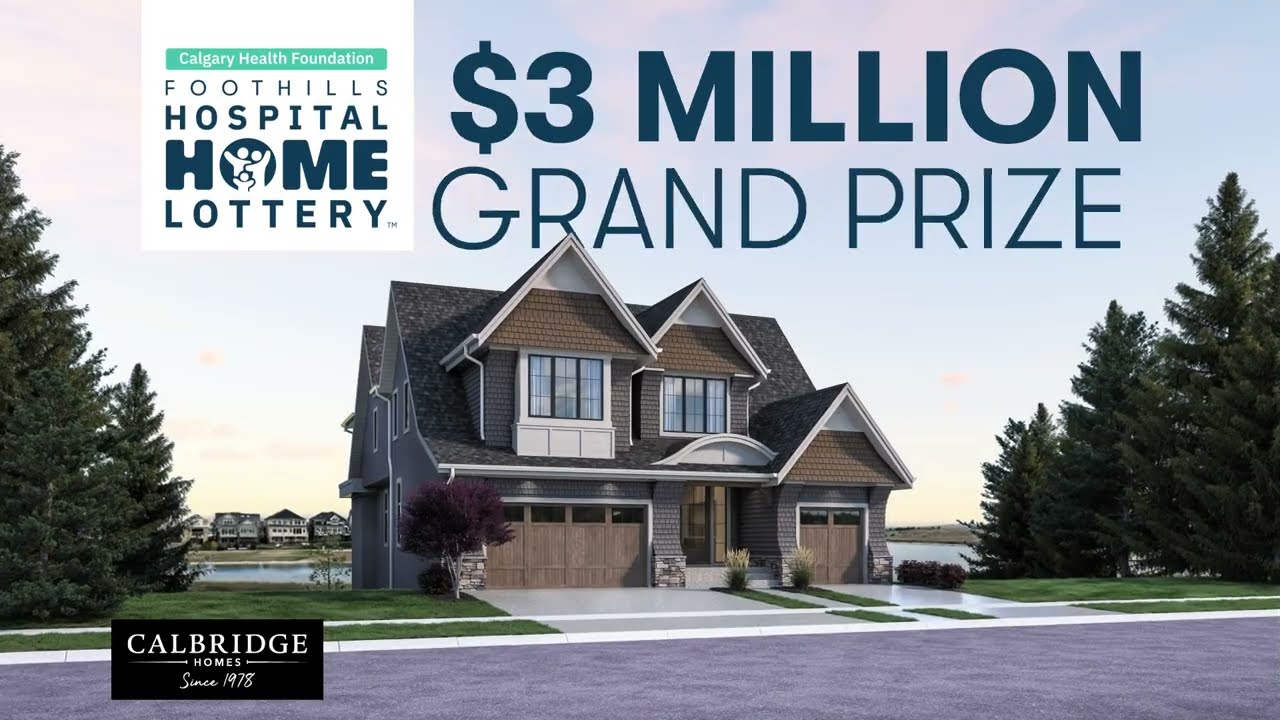 Foothills Hospital Home Lottery Spring 2022 Grand Prize Showhome YouTube
