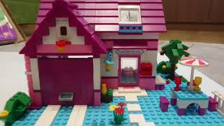 Legodan ev | Lego Fairyland 699Parça bahçeli garajlı ev | lego oyuncak ev | DIY | Lego