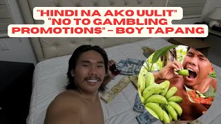 Hindi Na Ako Uulit No To Gambling Promotions Boy Tapang