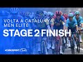 HEAVY RAIN pours down at Vallter 2000 🥶 | Stage 2 Finish Volta a Catalunya 2024 | Eurosport Cycling image
