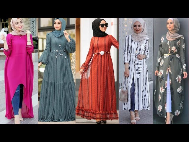 Jersey Pleated Abaya | Simple abaya designs, Abaya designs, Simple abaya