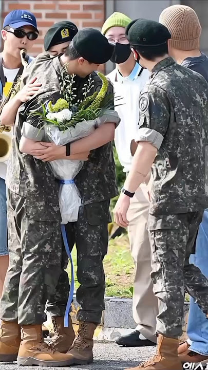 finally all BTS members together now#suga military discharge #yoongi#new#kpop#shorts