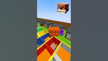 Italian Brainrot Vs Squid Game Lava Jump Part 128 #shorts #minecraft #brainrot