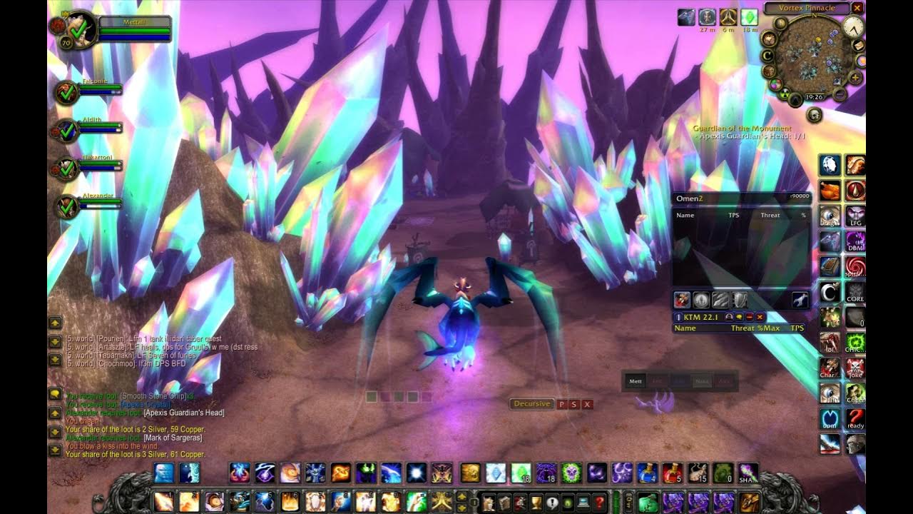 WoW TBC Atlantiss (Karazhan) TBC Blade Edge Mountains Ogri'la