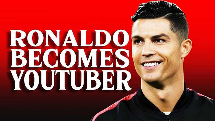Cristiano Ronaldo Launches YouTube channel, Breaks Record