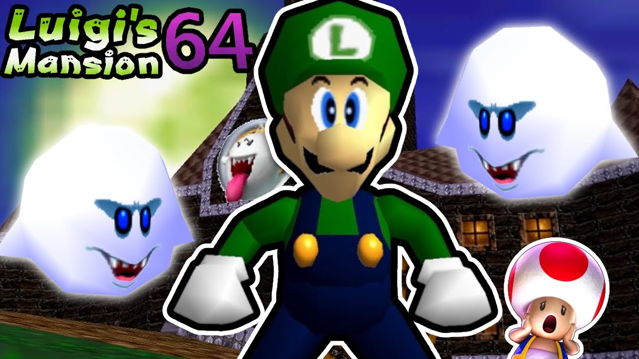 Luigi's Mansion 64 Super Mario 64 ROM Hack YouTube