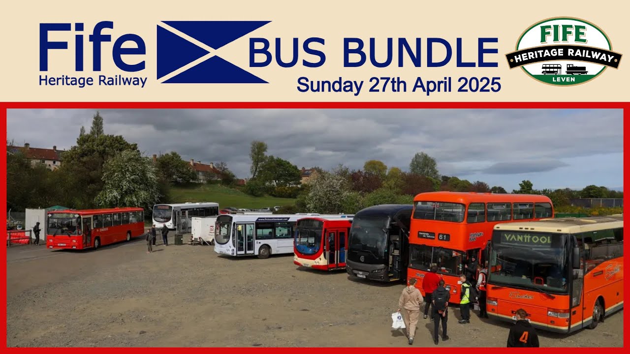 Fife Heritage Railway Bus Bundle 2025