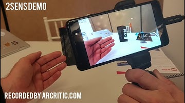 Amazing Mixed Reality Tech by 2Sens - AWE 2018 Expo