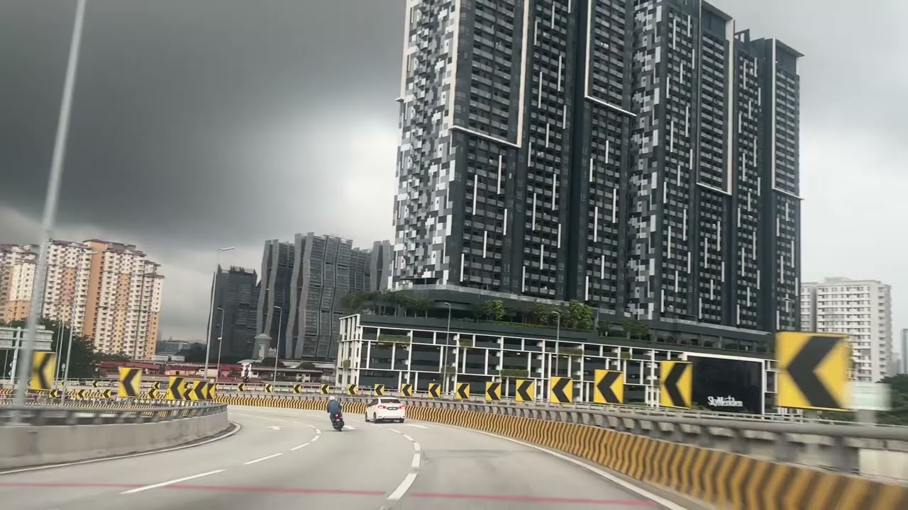 Morning of Kuala lumpur Rainy day 