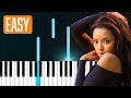 Tinashe - &quot;Me So Bad&quot; 100% EASY PIANO TUTORIAL