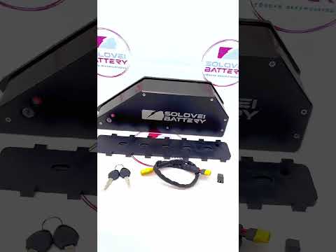 Акумулятор 48v 24Ah для електровелосипеду у фірмовому корпусі SB-4, відео 2
