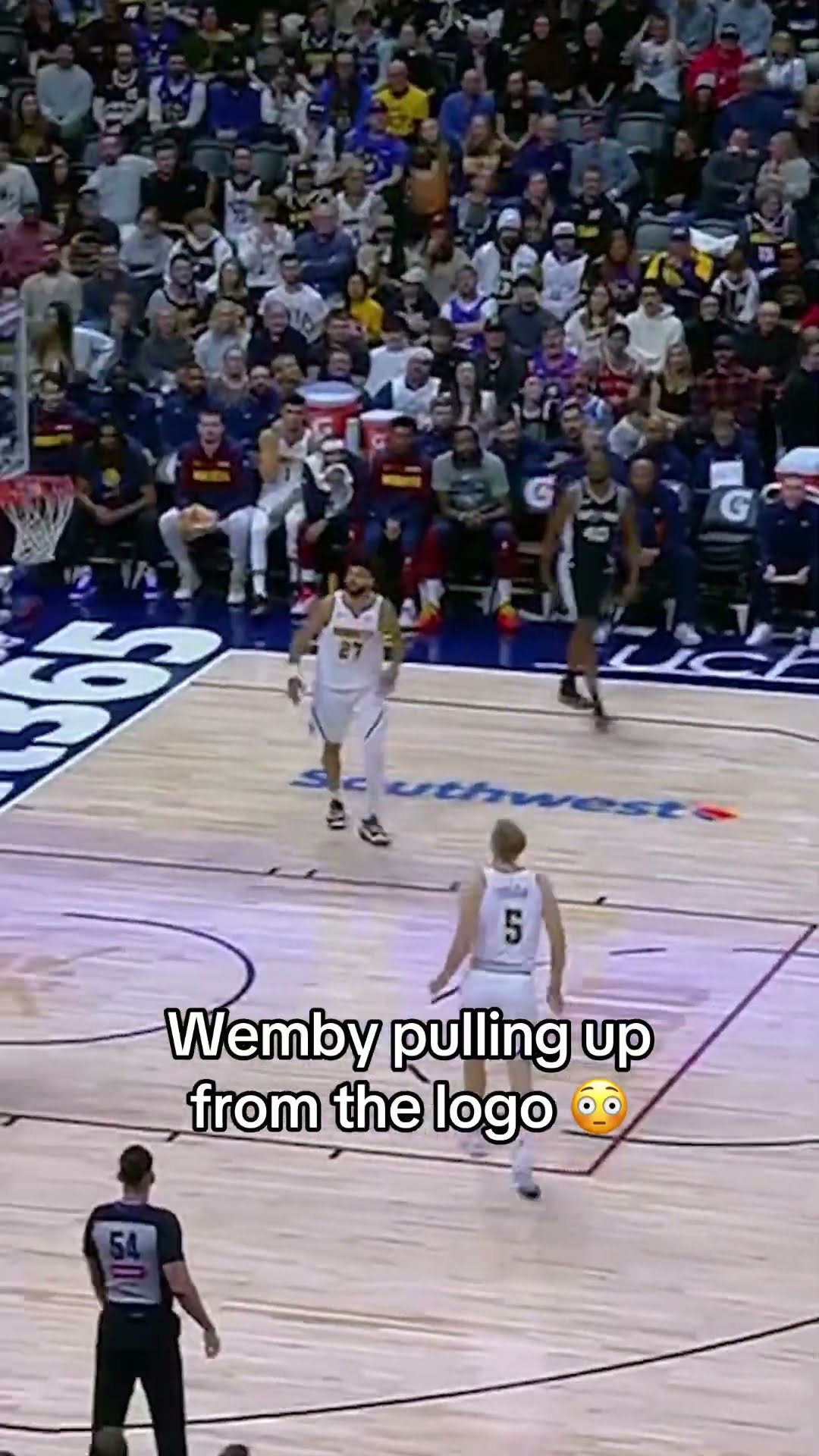 Wemby with the logo 3 ?