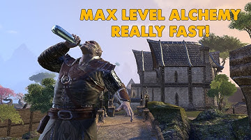 ESO - Max Level Alchemy REALLY FAST!
