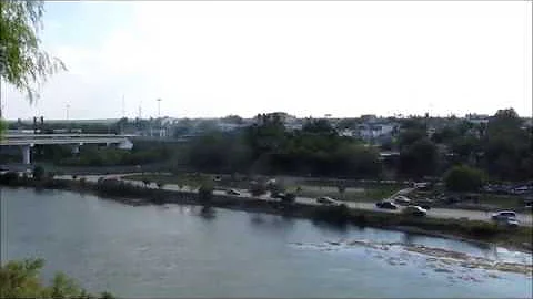 Rio Grande at Roma Texas & Miguel Aleman Mexico