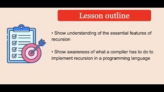 Year 13 Lesson 35 - Recursion