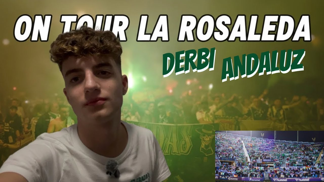 ON TOUR MÁLAGA | AMBIENTAZO DE DERBI | EMPATE ÉPICO EN EL 101’ (2-2)