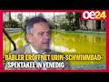 "Kein Kunstwerk, dieses Brunzbecken" | Babler eröffnet Urin-Schwimmbad-Spektakel - @geraldgrosz