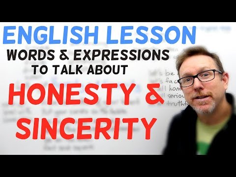 Video: Is oprecht een correct woord?