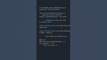 FastMCP Context Usage and Middleware Integration - Part 9/18