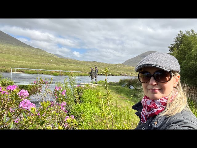 Caught on camera‼️ Salmon jumping | Fly fishing Ireland class=