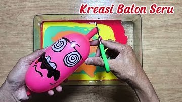 BALLOONS Slime! Making Slime with Funny Balloons #1 - Satisfying Slime video- ASMR DIY Slime