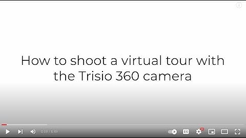 How to shoot a virtual tour with the Trisio360 2 Lite camera | My360 Tours