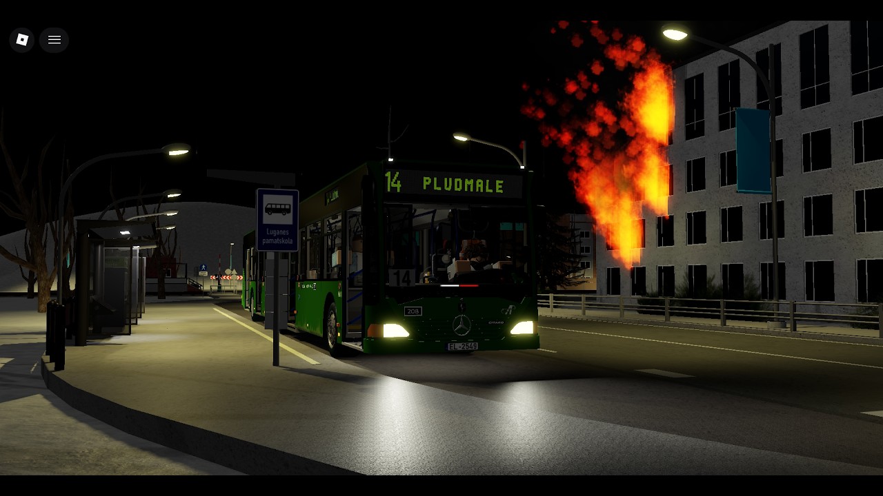 Roblox: Lugane - Mercedes-Benz Citaro O530G #208 Linia 14