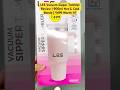 LES Vacuum Sipper Tumbler Review | 900ml Hot &amp; Cold Bottle | ₹499 Worth It? #sipperbottle #sipper