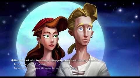 The Secret of Monkey Island Ending - "Never pay more than 20 bucks..."