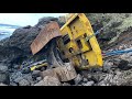 Yachats Excavator Recovery