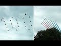 🇬🇧 Rarely Seen Aircraft Formations " Appearing Out Of Nowhere " Over London England 🇬🇧