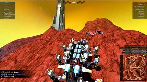 Robocraft railgun cheater (old 2014 video)