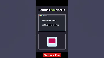 Padding Vs Margin Html Css Ytshortsindia Viral 