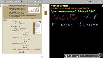 4 7 Circular Measure   Radian, Arc Length and Area of Sector   Part 5