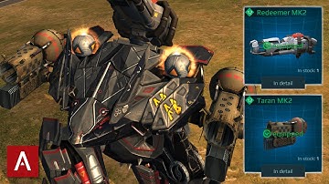 HEAVY ARMOURED PLASMA BRAWLER - Fenrir Redeemer Tarans MK2 Gameplay || War Robots [WR]