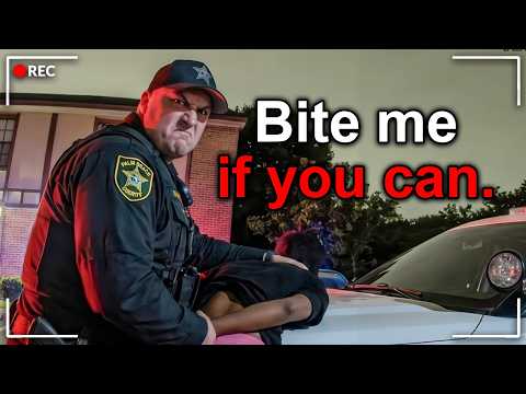 Florida Woman Tries to BITE Deputy's Face During Baker Act