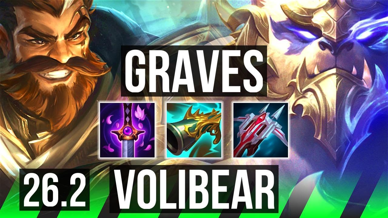 GRAVES vs VOLIBEAR (JGL) | EUNE Challenger | 26.2