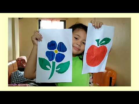 Pag gupit at Paglapat ( Stencil ) | Art 2 Q3 Week 5 | Apple and Flower Stencil Pattern