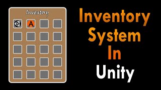 How To Make An Inventory System In Unity Part1