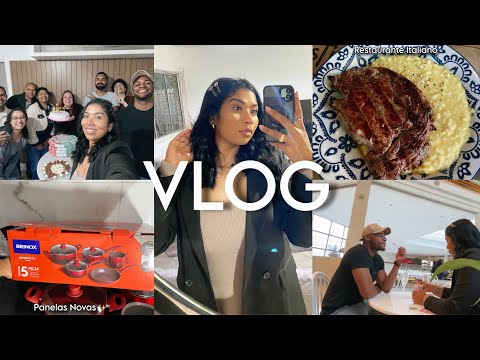 FIZ CACHOS NO CABELO + PANELAS NOVAS E ROTINA #vlog 