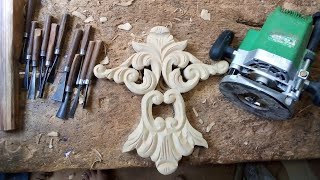 3d chinyoti carving design make far router #wood #cnc #chiniotfurniture #furniture #woodworking #cnc