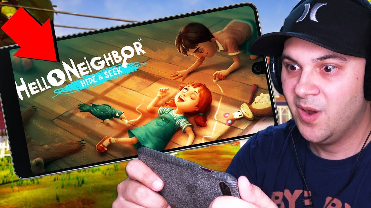 Playing Updated Hello Neighbor Hide Seek On My Tablet What S New Hello Neighbor Hide Seek Youtube - kindly keyin roblox aliens vs predator