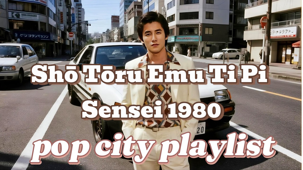 City Pop 80s của Shō Tōru Emu Ti Pi Sensei