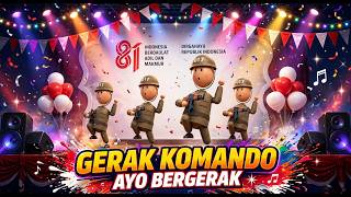 Lagu Komando Anak Indonesia | Gerak dan Tarian HUT RI ke-81 (2026)