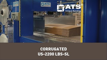 Longitudinal banding system for die-cut, slottered and printed boxes (US-2200 LBS-SL)